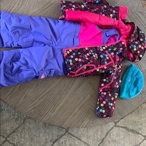 The North Face 3 piece snow set